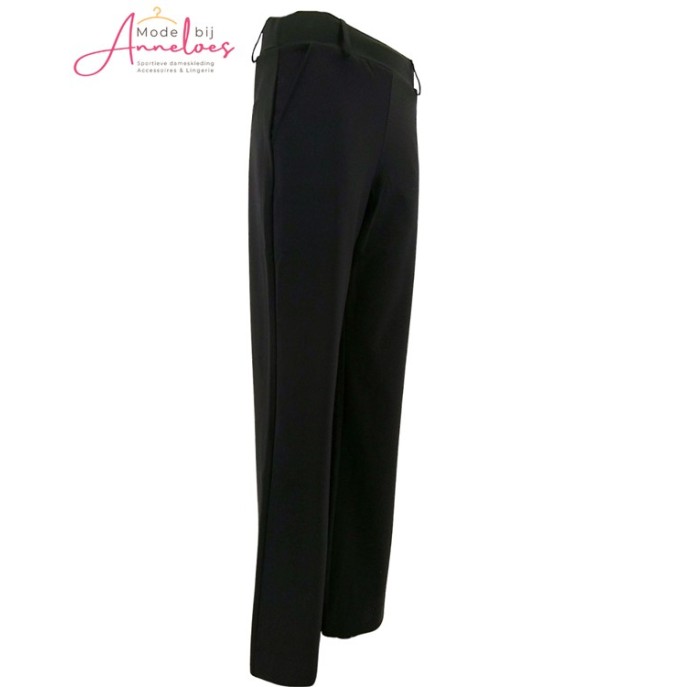 Mi Piace Broek straight bonded travel Navy Mi Piace Broek straight bonded travel Navy